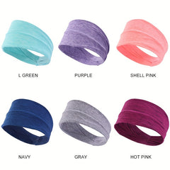 Elastic Hair Bands Yoga Headband Sports Sweatband Hair Hoop