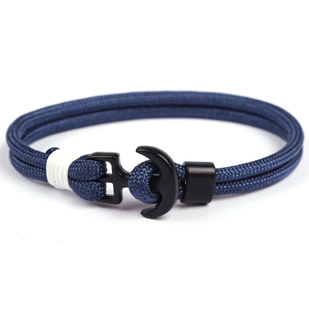 Retro Anchor Statement Bracelet Punk Bracelet For Men