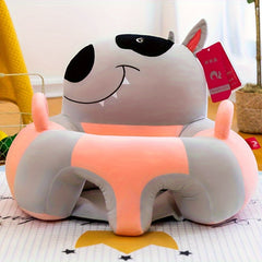 Baby Learning To Sit Sofa Anti-fall Backrest Plush Chair
