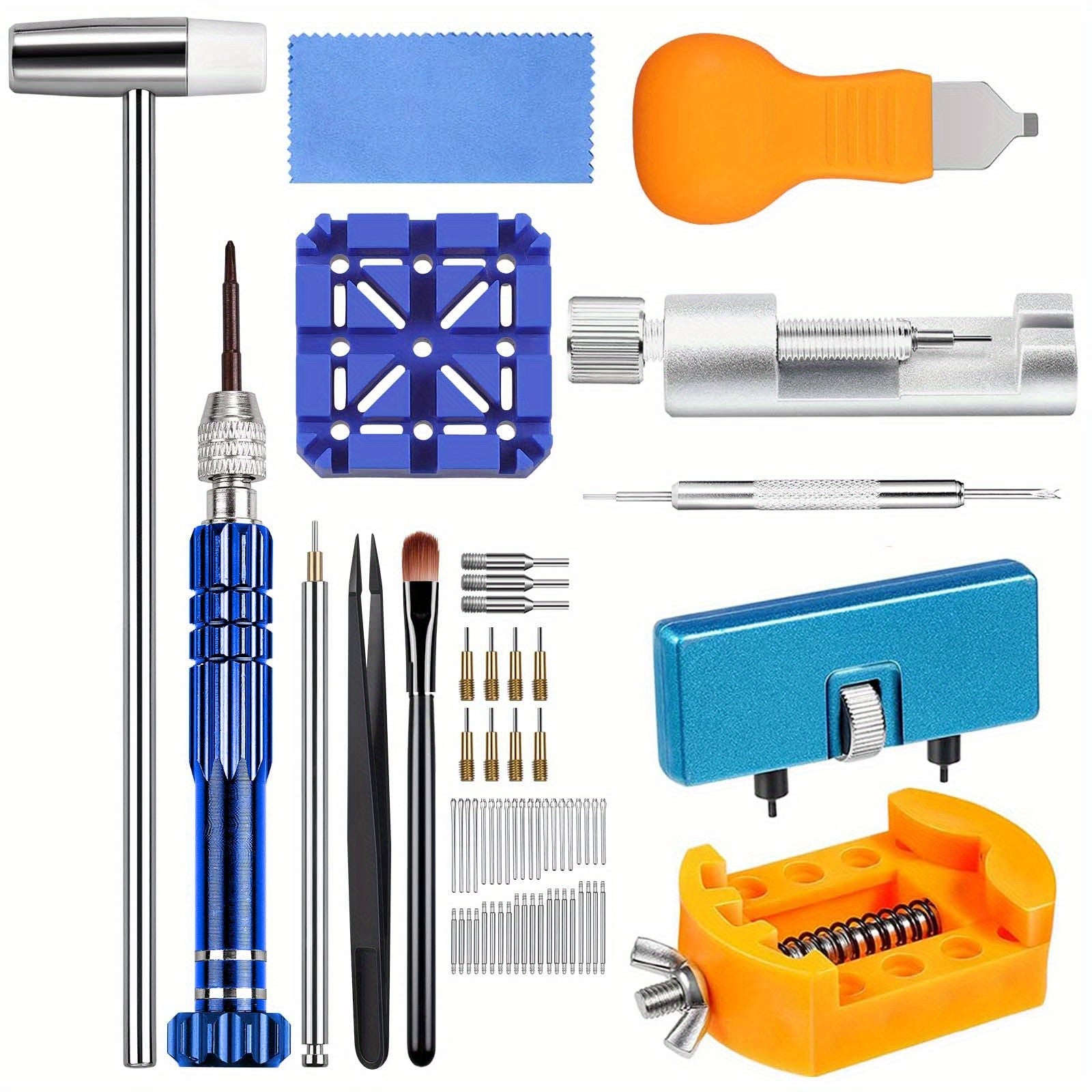 67pcs Watch Repair Kit Watch Link Removal & Resizing Opener Screwdriver Set