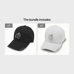Men's Hip Hop Hat With Three Ring Iron Buckle