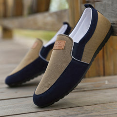 Men's Canvas Slip On Loafers - Assorted Colors