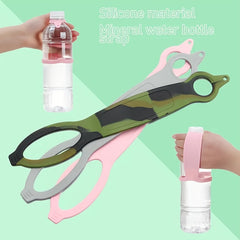 Silicone Water Bottle Handle Ring Cup Accessory Purple