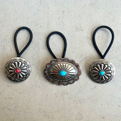 Turquoise Western Hair Rope Rubber Band Head Jewelry for Women