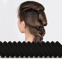 Thick Seamless Ponytail Holder For Thick And Curly Hair