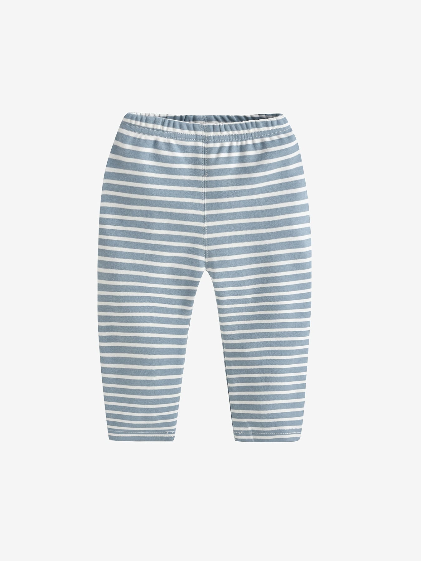 Girls Cotton Striped Pants Elastic Waist Kids Spring Summer Clothes
