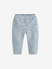 Girls Cotton Striped Pants Elastic Waist Kids Spring Summer Clothes