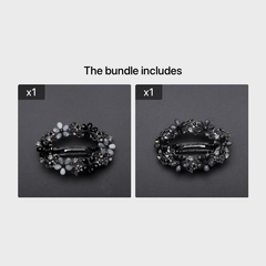 Vintage Hollowed Flower Rhinestone Hairpin Hairclip Hair Accessories