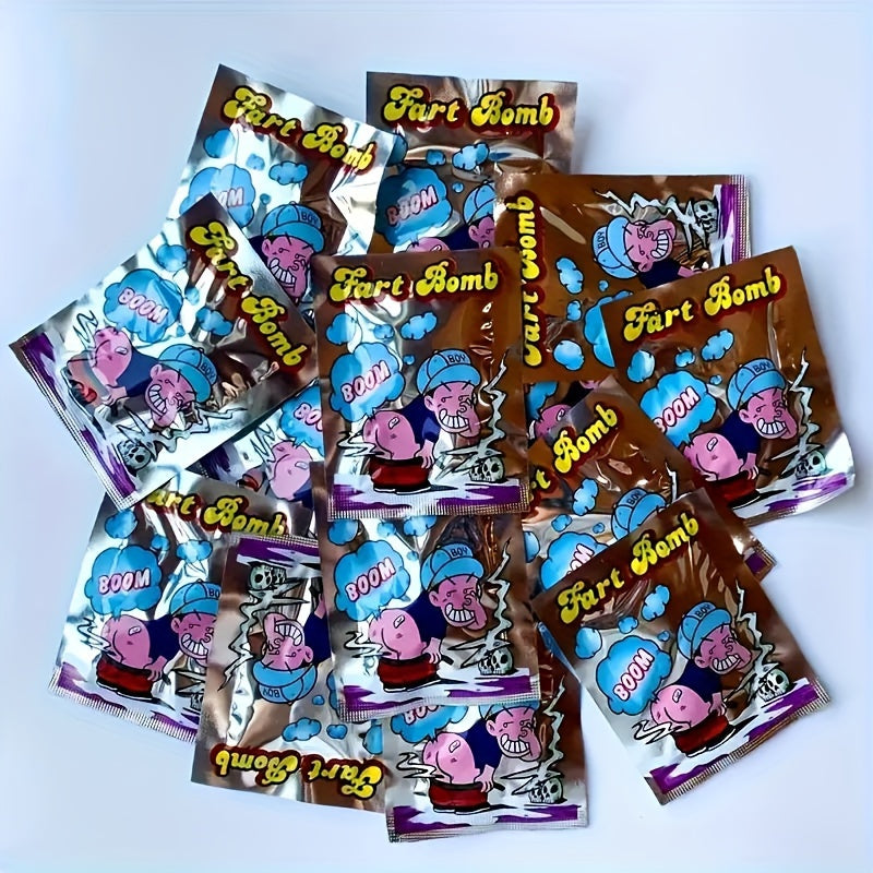 20pcs Stench Fart Bag Prank Portable Smelly Novelty Toys Halloween Trick