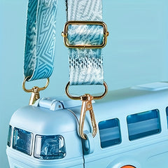 500ml Bus Water Cup w/ Straw Flip Top