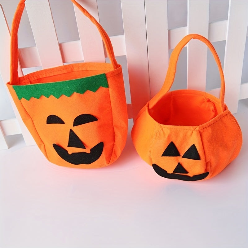 DIY Flashing Pumpkin Handbag LED Flashing Candy Bag