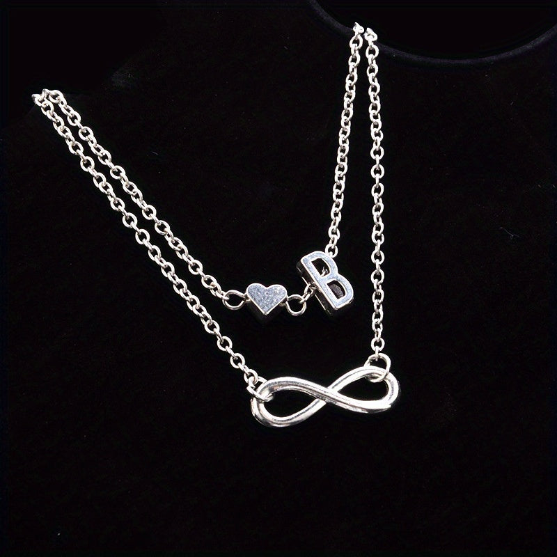 Letter Heart Beach Anklet Foot Jewelry