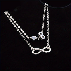 Letter Heart Beach Anklet Foot Jewelry