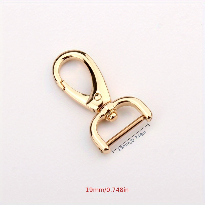 Detachable Bag Swivel Hooks for DIY Bags and Purses