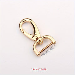 Detachable Bag Swivel Hooks for DIY Bags and Purses