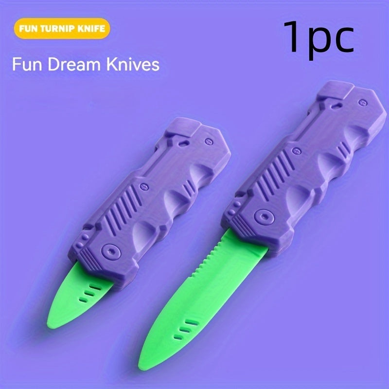 3D Carrot Toy Telescopic Stress Relief Toy Christmas Halloween Birthday Gift