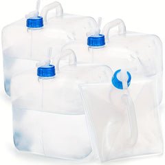 20L Folding Water Bucket Portable Water Container For Outdoor Camping Travel