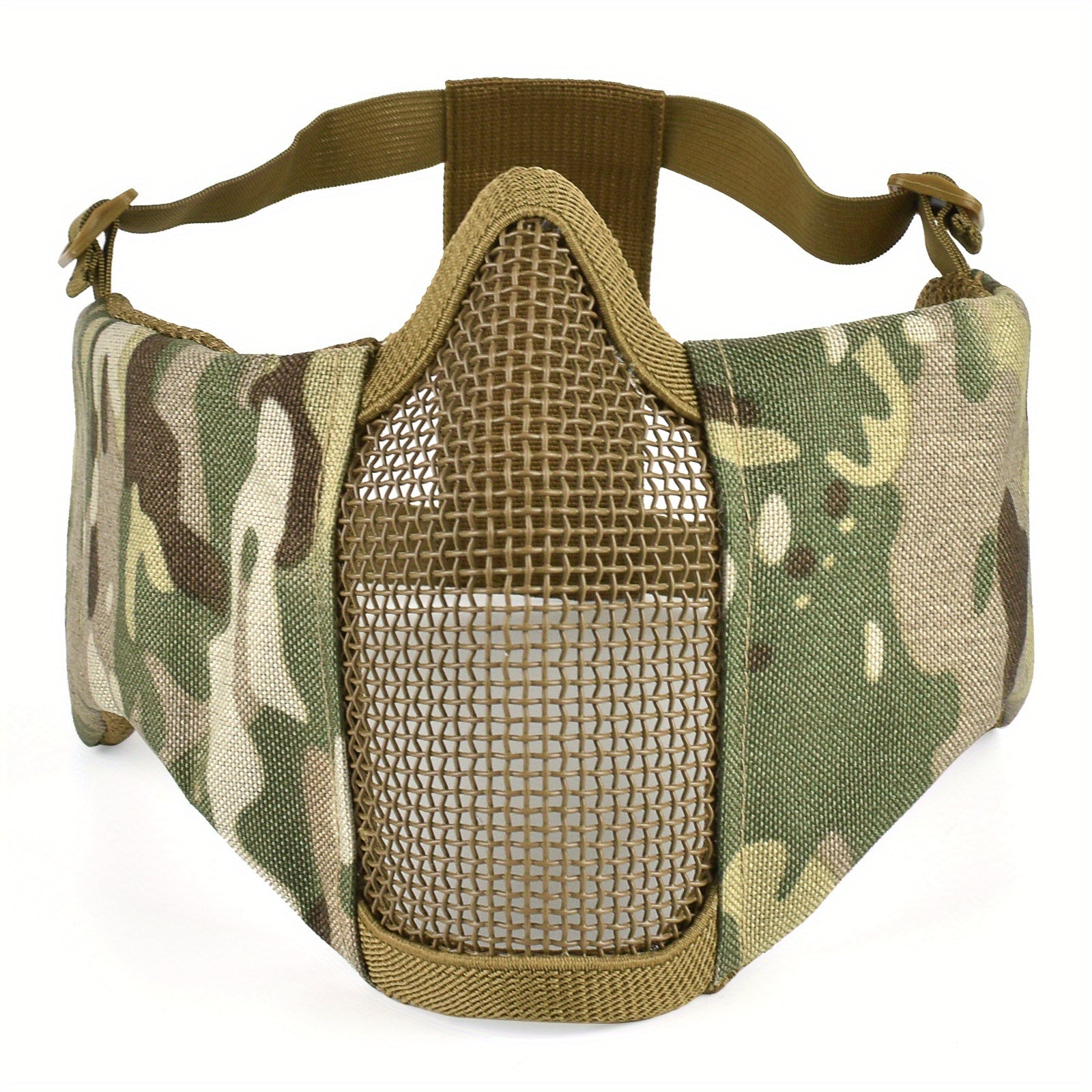 Tactical Headgear & Mesh Face Mask for Outdoor Protection