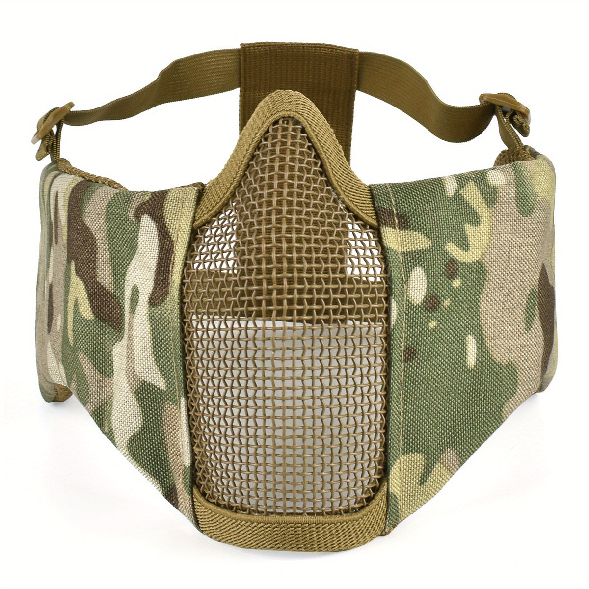 Tactical Headgear & Mesh Face Mask for Outdoor Protection