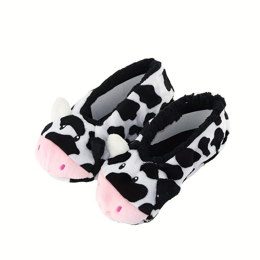 Cartoon Animal Plush Socks & Warm Low Cut Floor Socks