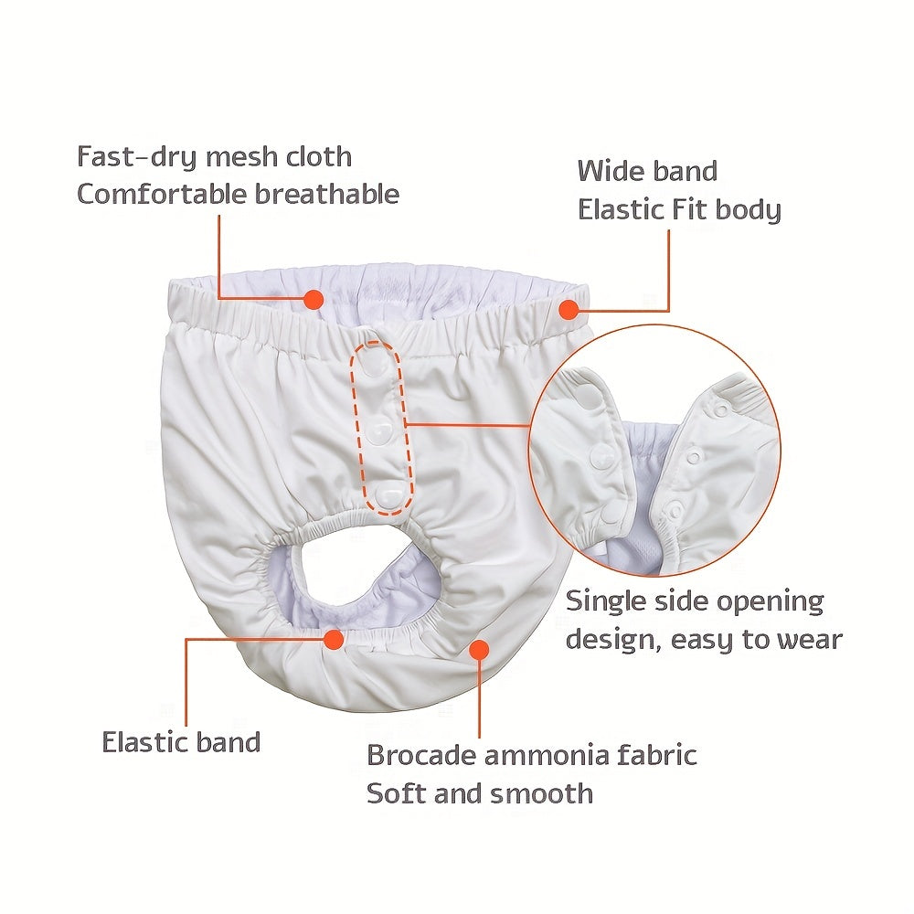 Reusable Swim Diaper for Baby Boys & Girls 0-3T