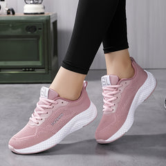 Women's Letter Graphic Running Shoes Outdoor Mesh Sneakers