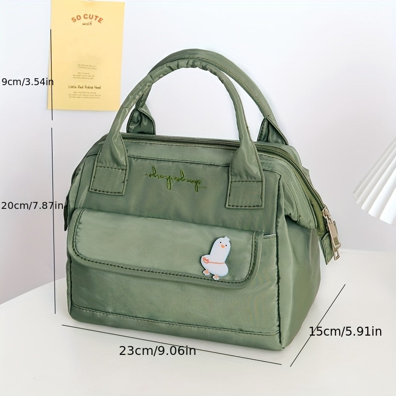 Large Waterproof Thermal Insulation Lunch Bag for Outdoor Adventures