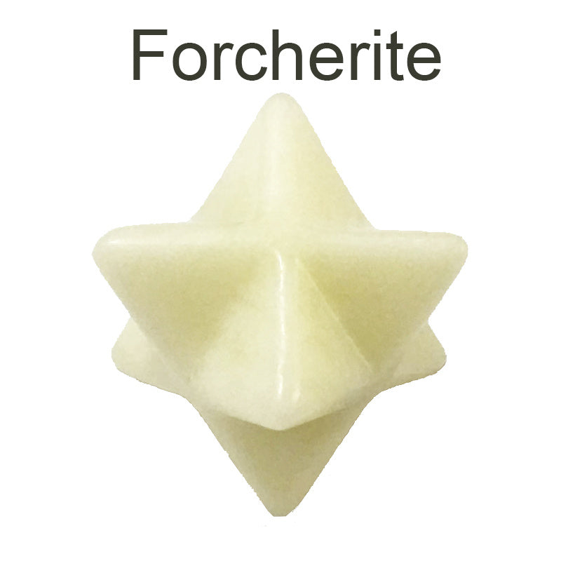 Mercaba Hexagram Polished Crystal Gemstone for Healing