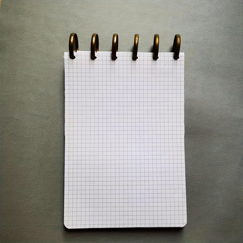 80 Sheets A5 Plaid Filler Paper Loose Leaf 6 Hole Punch