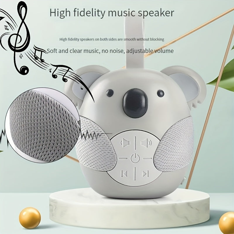 Portable Noise Machine Baby Soother with 10 Music for Toddlers
