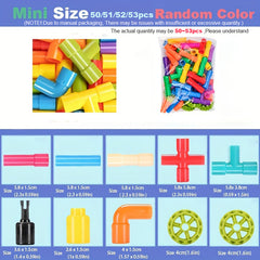 Montessori Building Blocks Water Pipe Creations Educational Toy Gift