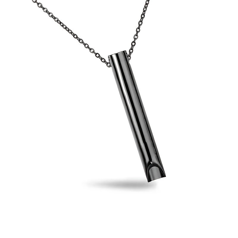 Punk Steel Necklace for Meditation Anxiety Relief Yoga Men