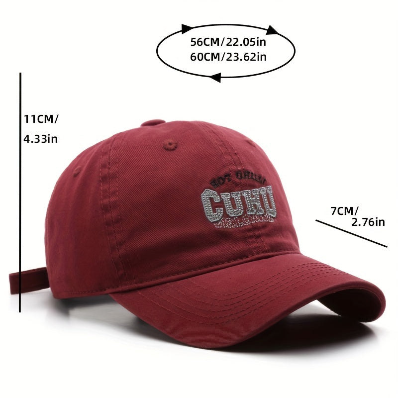 Hard Top Sunshade Baseball Cap Men's And Women's Sun Hat
