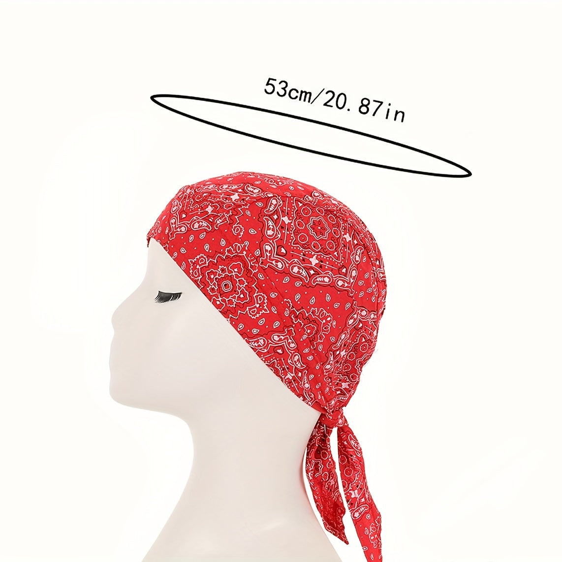 Unisex Breathable Head Wrap Pirate Hat for Outdoor Riding