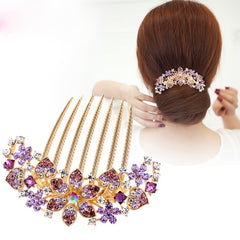 Bridal Hair Side Combs Rhinestone Hair Clip Crystal Barrette Wedding Accessories
