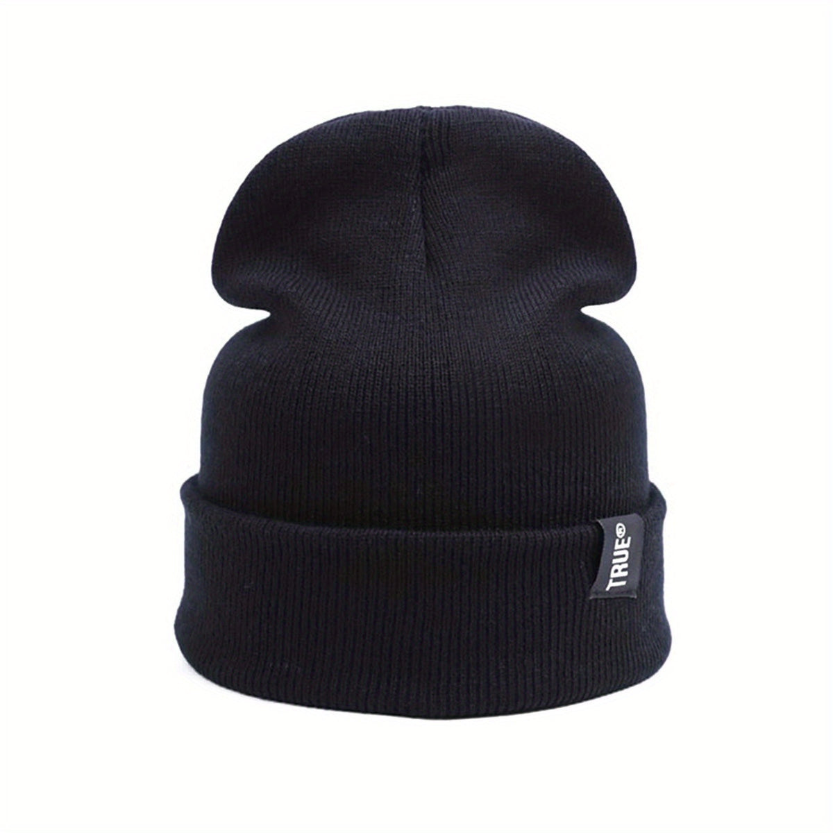 Warm Knitted Slouchy Beanie Solid Skull Cap Unisex Knit Hat