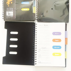 Spiral Coil Assortment Notebook 130 Sheets 260 Pages