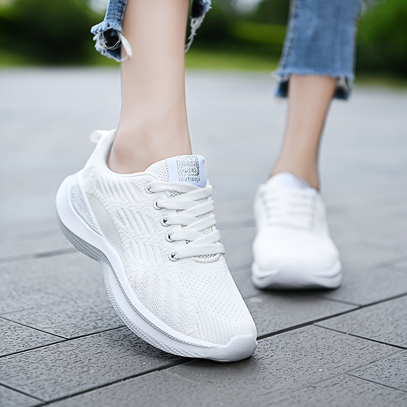 Women's Mesh Breathable Running Shoes Soft Comfortable Outdoor Sneakers
