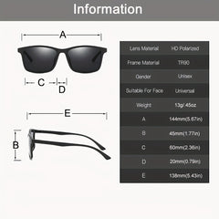 Men's Polarized Driving Sunglasses Classic Style