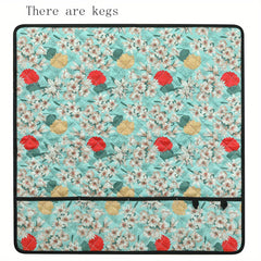 Waterproof Sewing Machine Mat Green with Pockets
