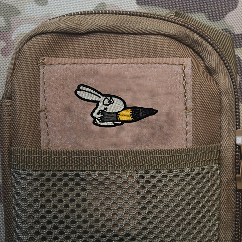 1pc Rabbit Series Patch Embroidered Morale Patches for Bags Uniforms Vests
