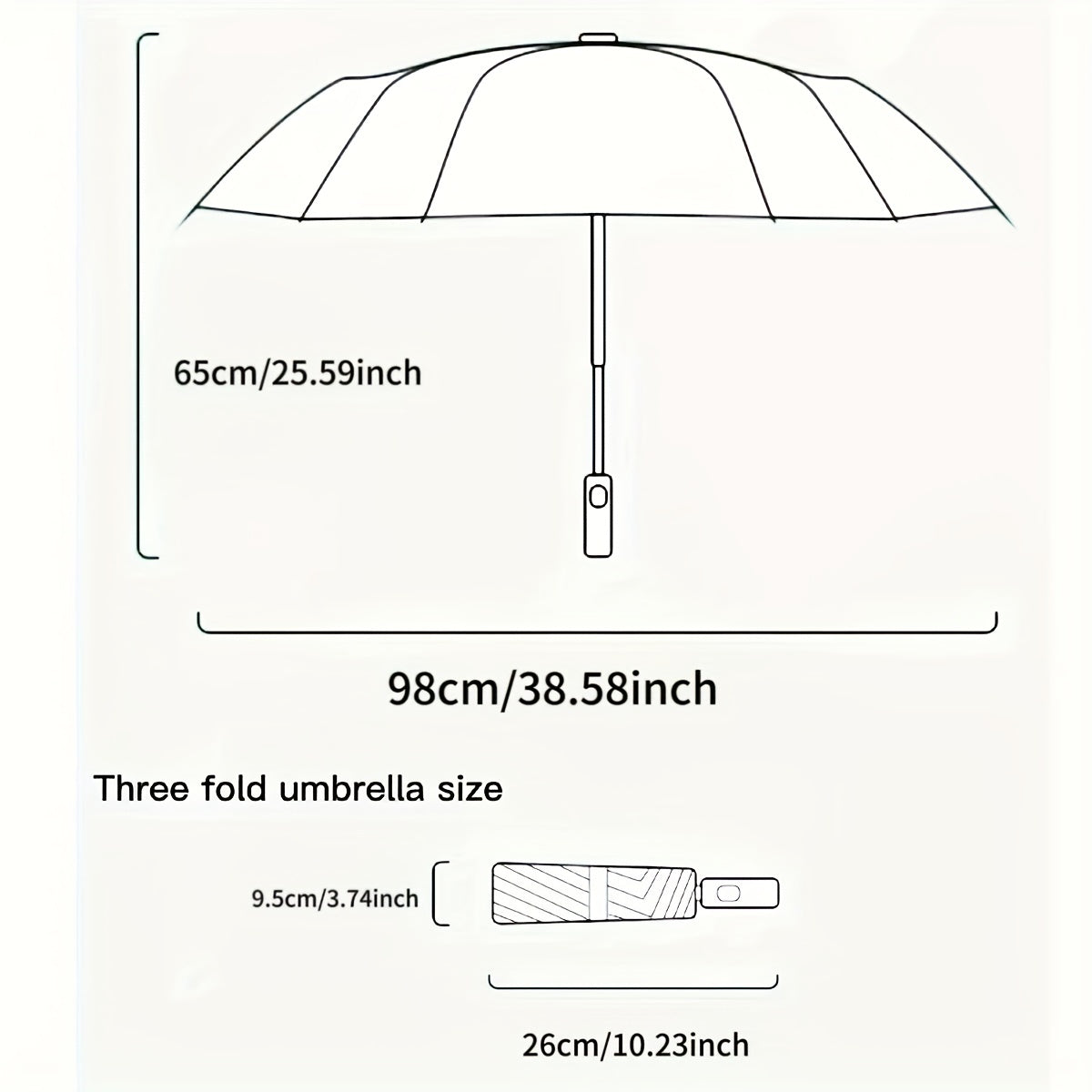 Floral Princess Girls Women's Umbrella UV Protection Thicken