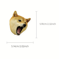 50pcs Annoying Dog Stickers Funny Waterproof DIY Stickers