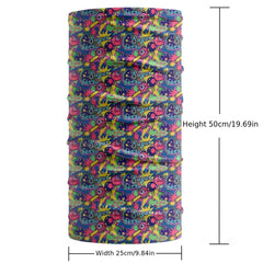 Breathable Neck Gaiter Face Mask Sun Protection