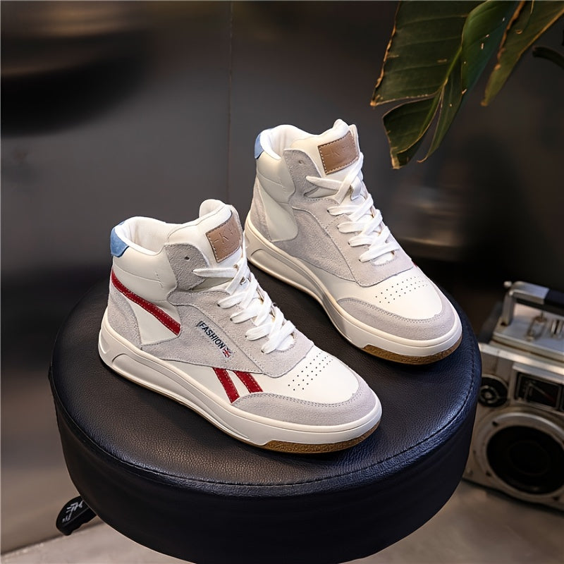 Women's High Top Thick Bottom Casual Flat Shoes