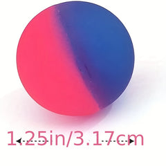 10Pcs Rainbow Bouncy Balls Kids Party Favors Birthday Christmas Gift
