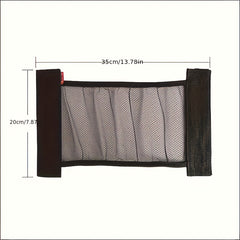 Car Back Rear Mesh Trunk Seat Elastic String Net Magic Sticker Universal Storage