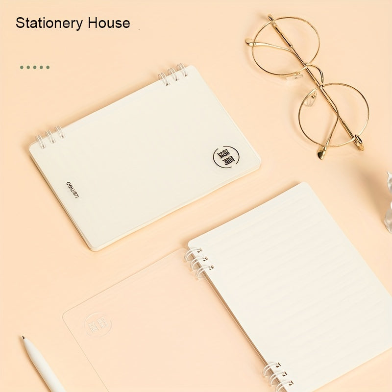4 Packs LPA660 Zhenjian A6 Blank Paper Notebook - 60 Sheets