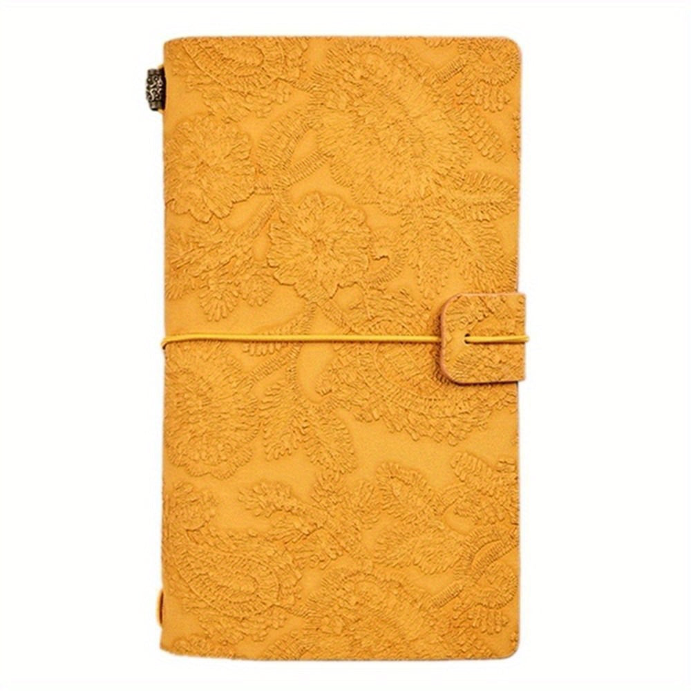Vintage Lace Notebooks Retro Morandi Notepads for Travel Writing & Sketching