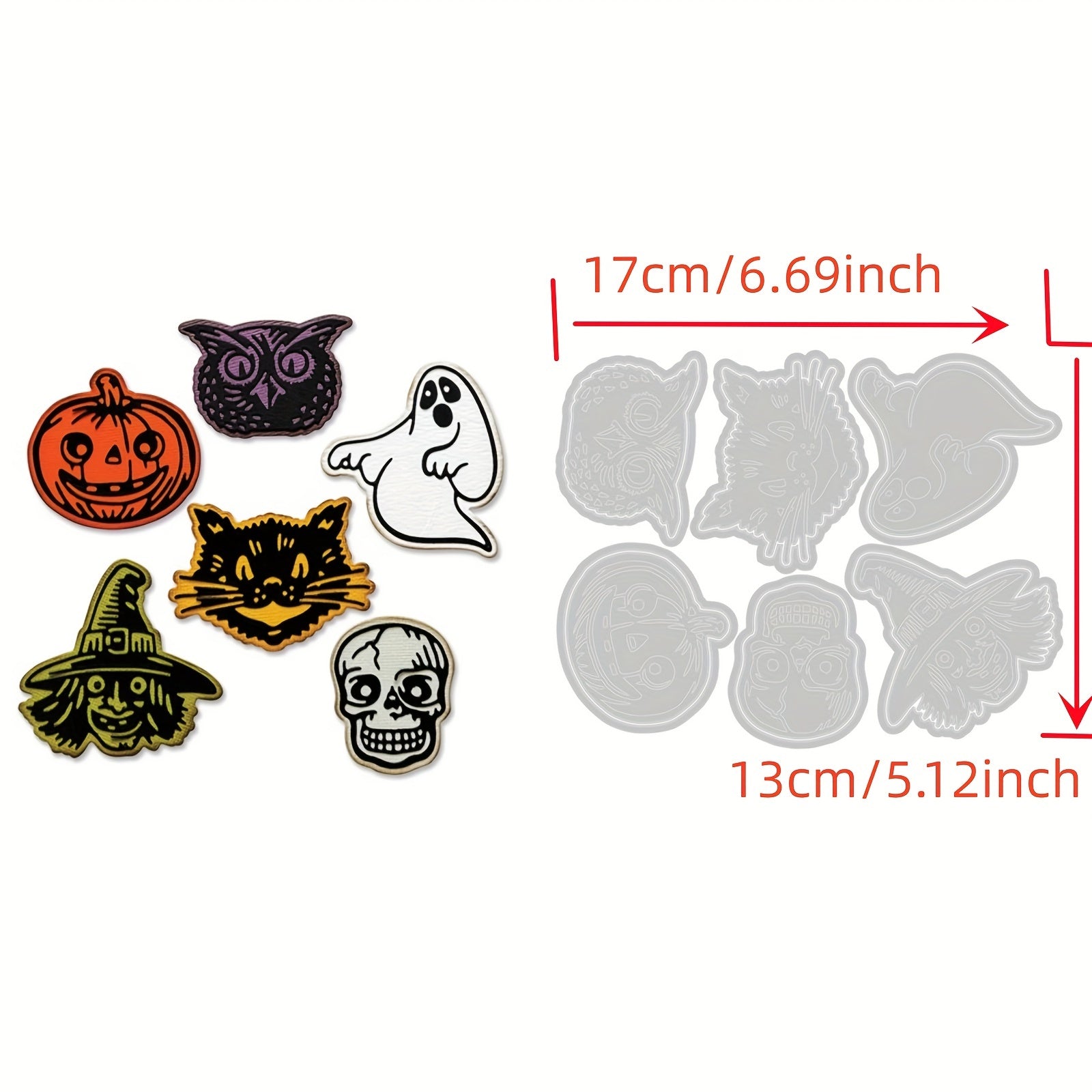 1pc Christmas Metal Cutting Dies Scrapbook Decoration Craft DIY Greeting Card